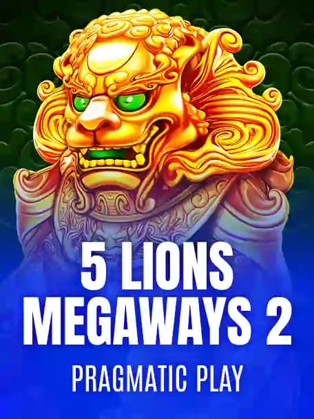 5 Lions Megaways 2 slot poster