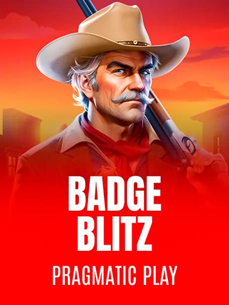 Badge Blitz slot poster