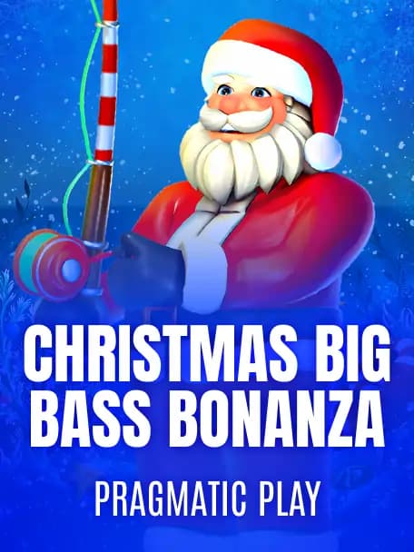 Christmas Big Bass Bonanza slot poster