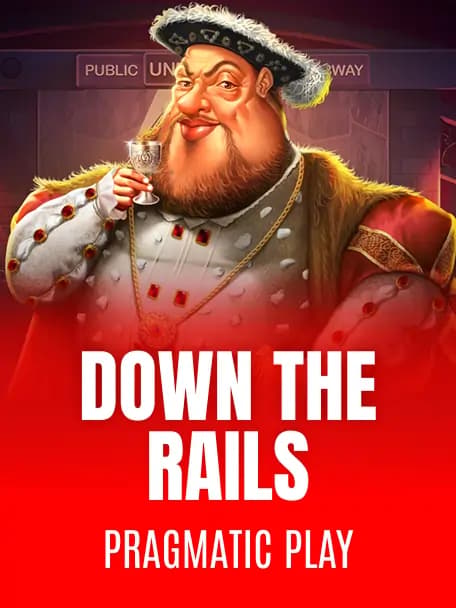 Down the Rails slot poster