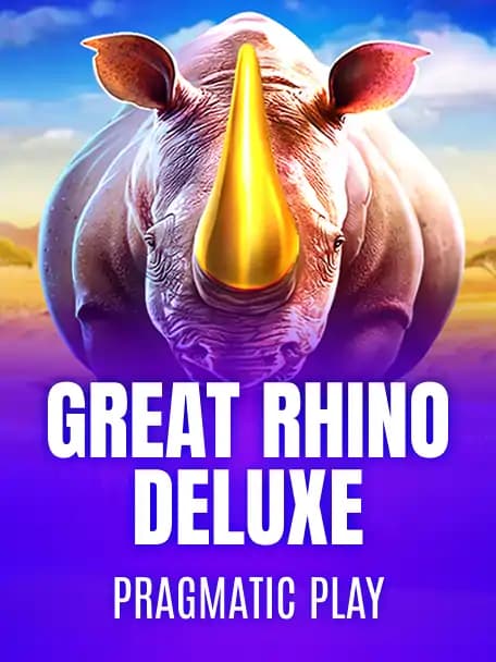 Great Rhino® Deluxe slot poster