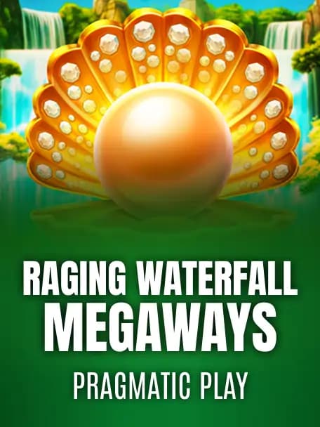 Raging Waterfall Megaways slot poster