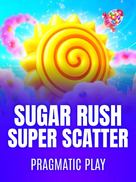 Sugar Rush Super Scatter slot poster