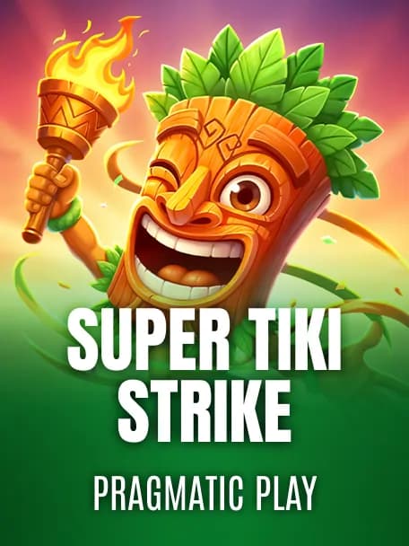 Super Tiki Strike slot poster