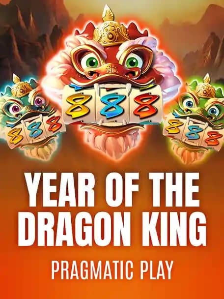 Year of the Dragon King slot poster