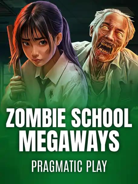 Zombie School Megaways slot poster